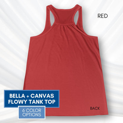 Foxglove Daisy Tulip Racerback Tank Top | Women&