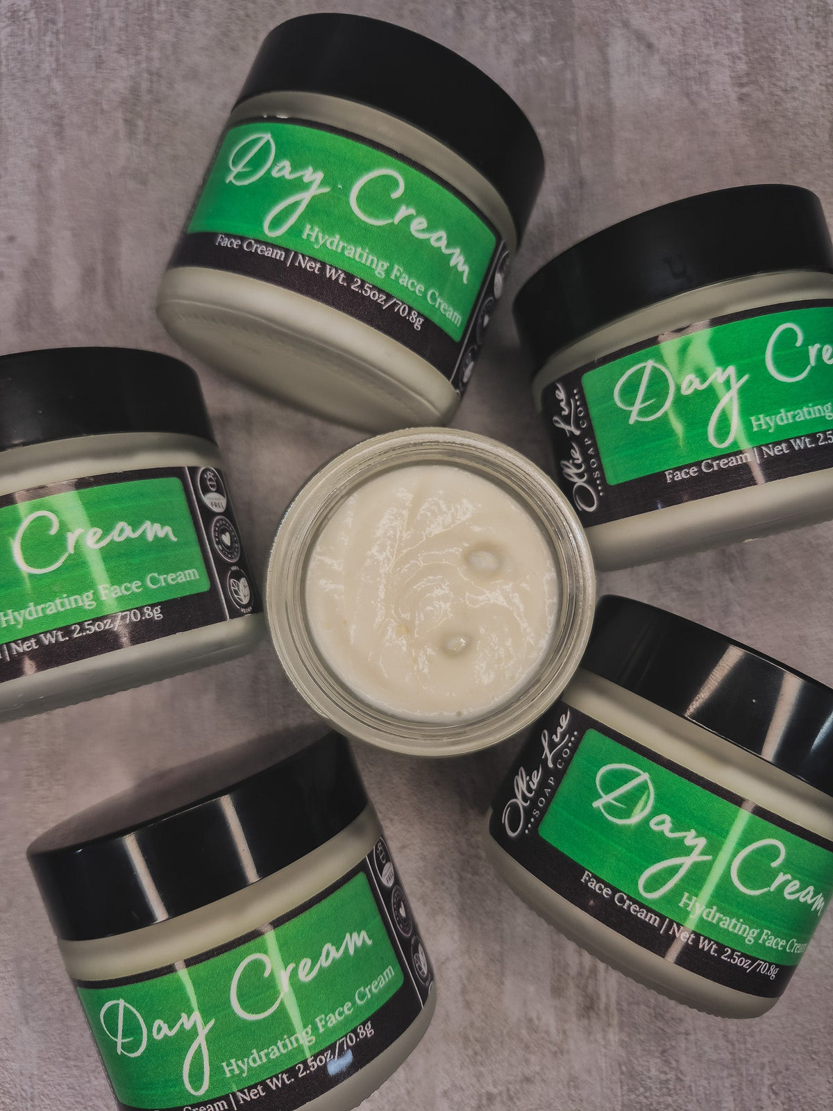 Five jars of &