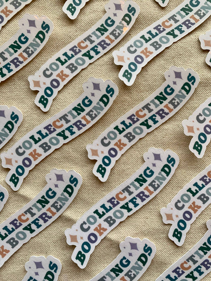 Collecting Book Boyfriends Sticker | Romance Reader Sticker