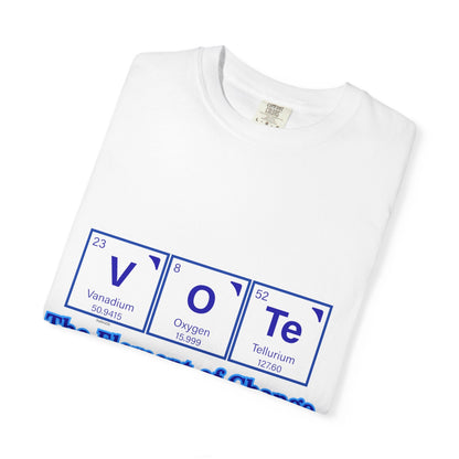Vote Element of Change T-Shirt — Political Voting Awareness Tee