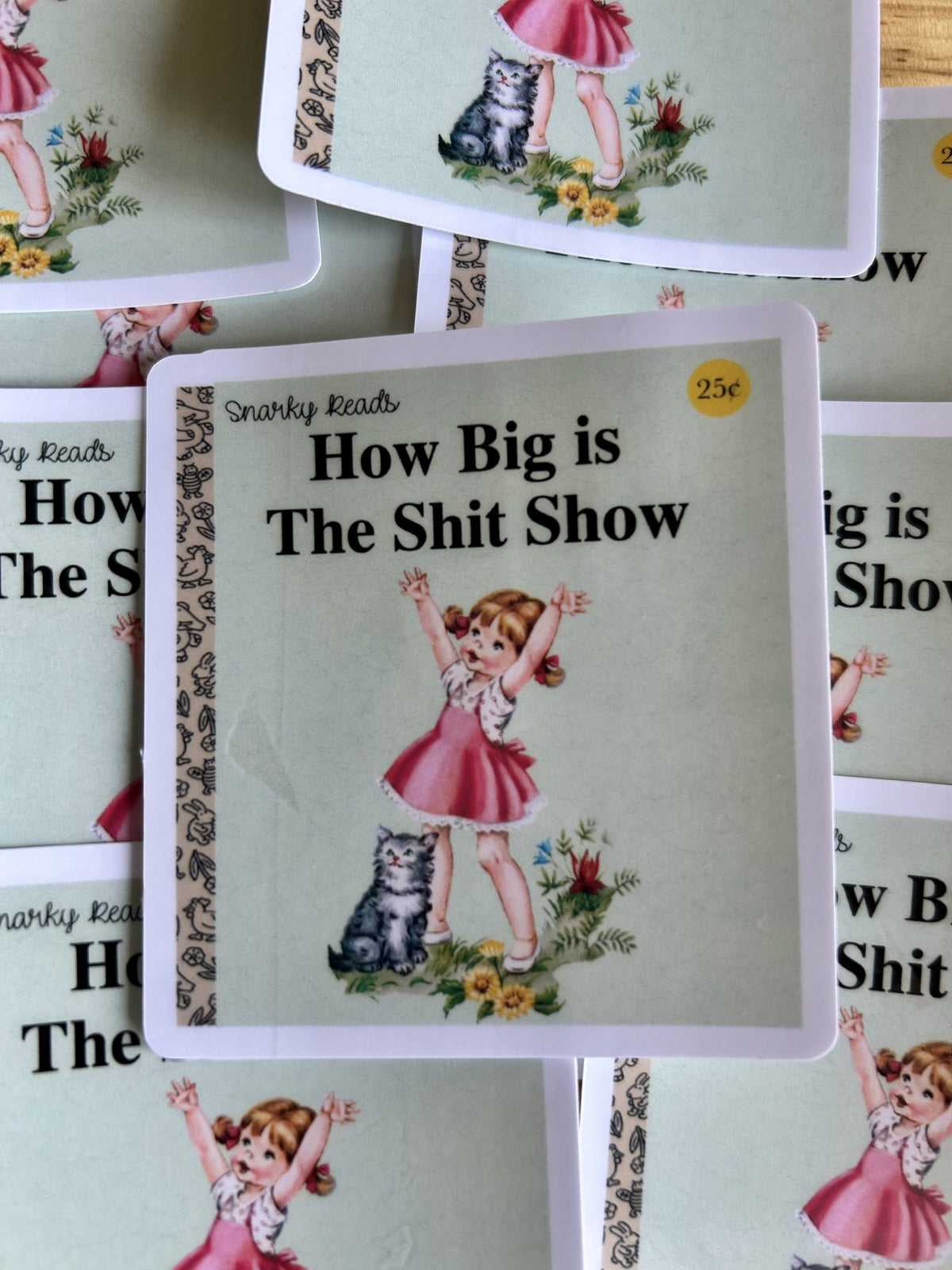 Snarky Reads "How Big is the Shit Show"
