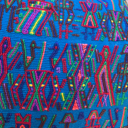 Huipil Mini-Weekender - Handwoven Travel Bag