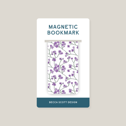 Garden Blooms Magnetic Bookmark