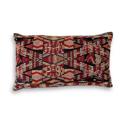 Huipil &amp; Hemp Throw Pillow Cover