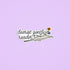 Sticker with &