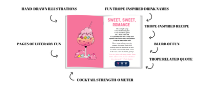 Tropetails Cocktail &amp; Mocktail Recipe Book | Bookish Drink Recipes