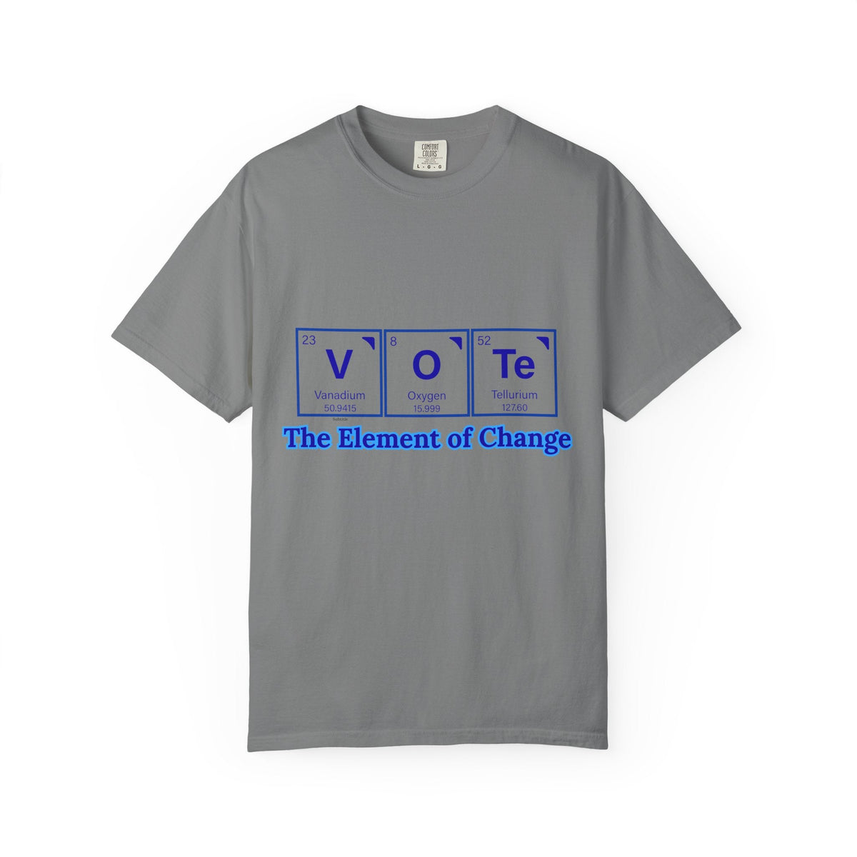 Vote Element of Change T-Shirt — Political Voting Awareness Tee