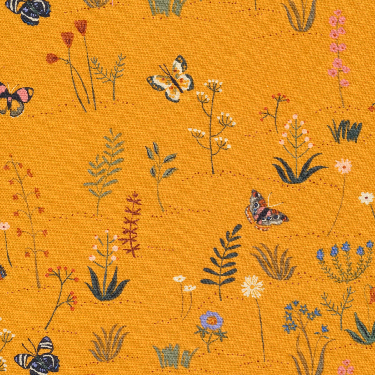 Desert Blooms Organic Cotton Fat Quarters