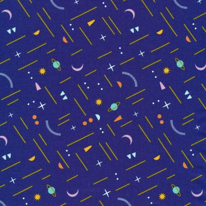Wild Cosmos Quilters Weight Organic Cotton