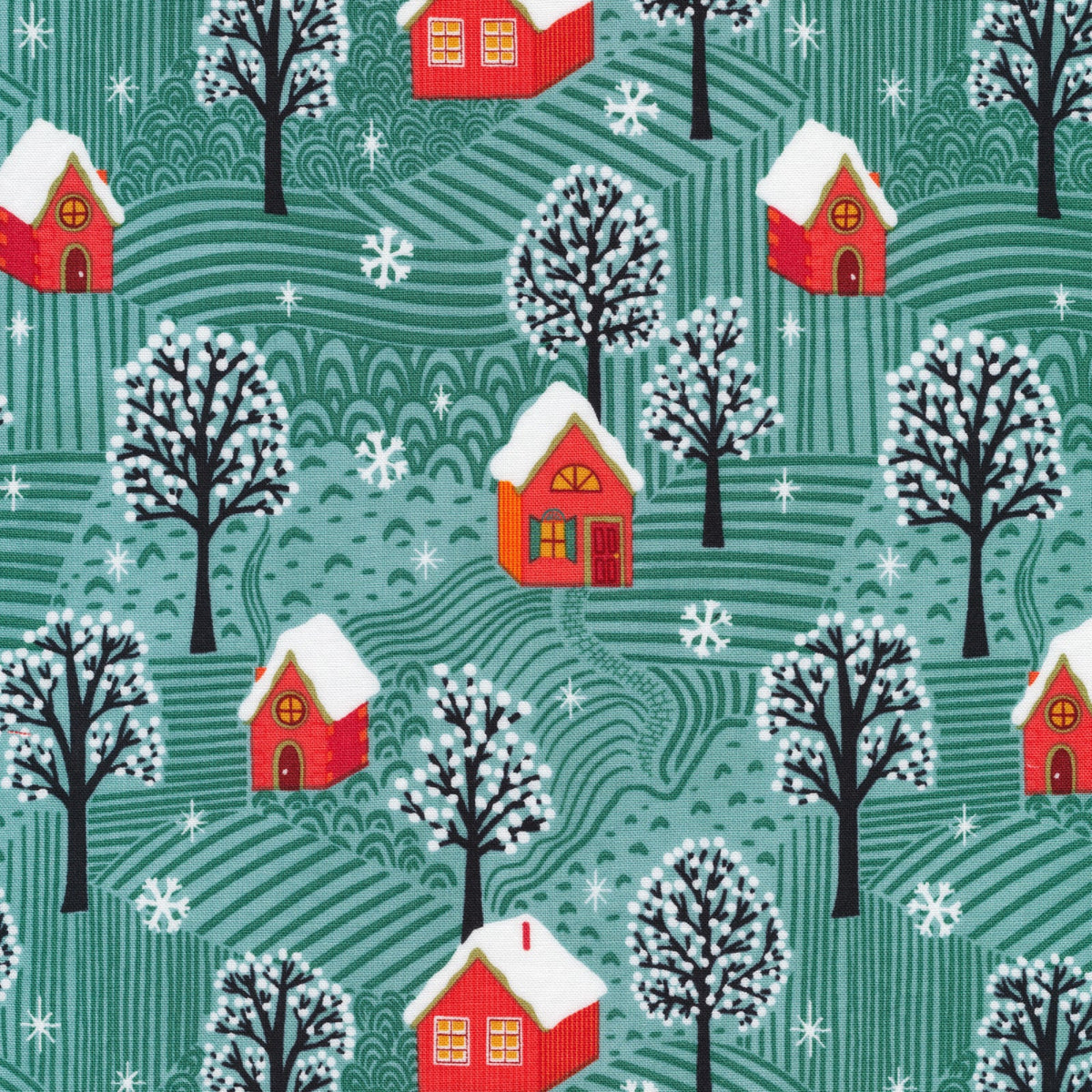 Winter Wonderland Organic Fat Quarter Bundle