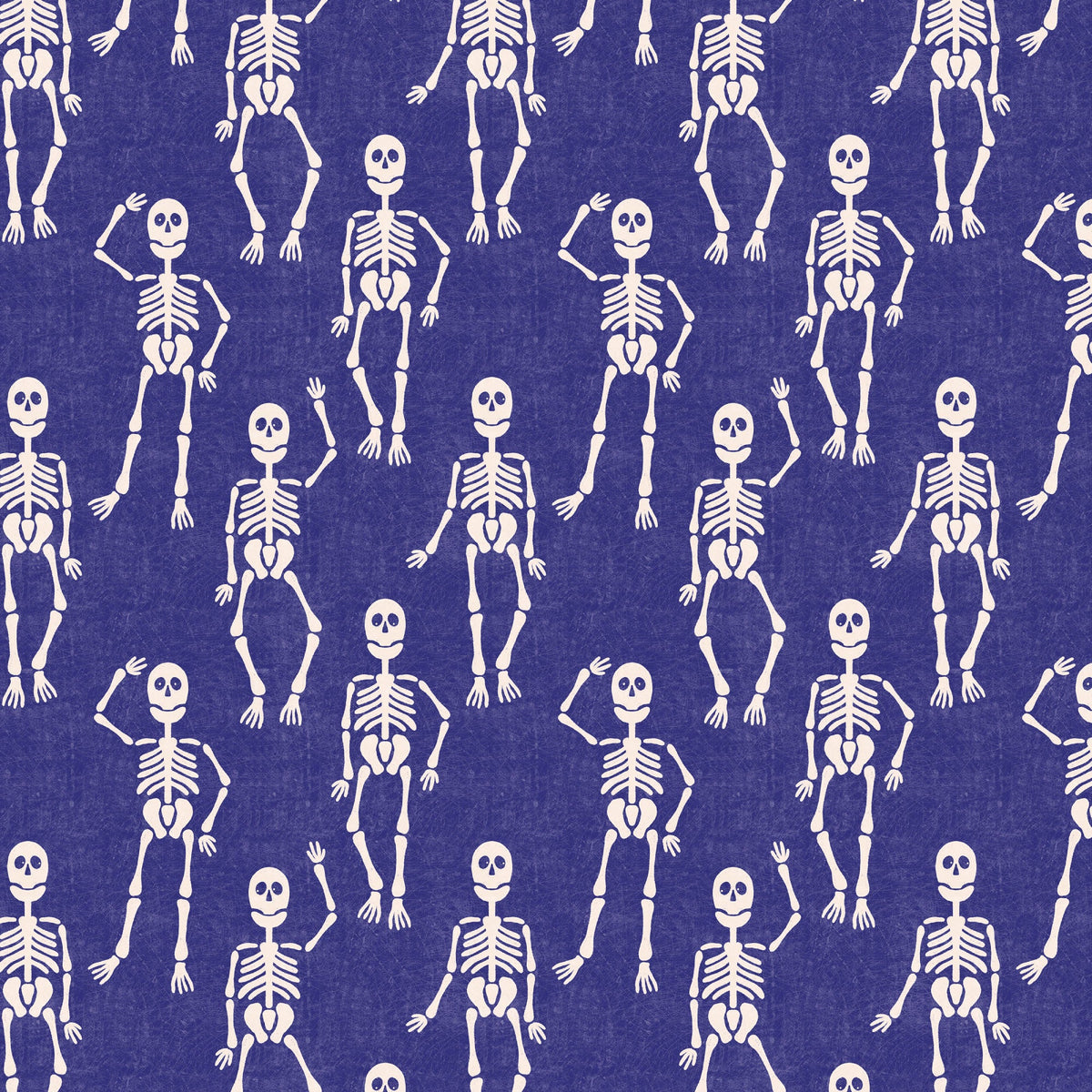Verona Skeleton Organic Quilting Cotton