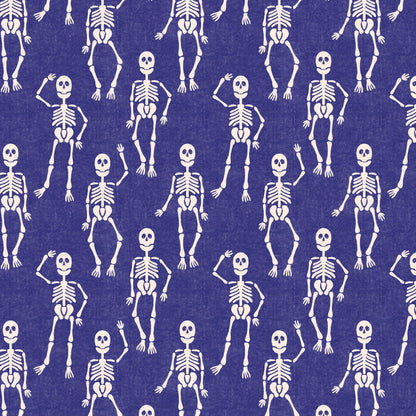 Verona Skeleton Organic Quilting Cotton