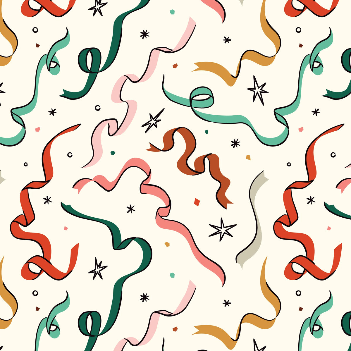 Merry &amp; Mod Organic Quilting Cotton