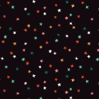 Holiday Sparkle Black from Merry and Mod Organic Cotton