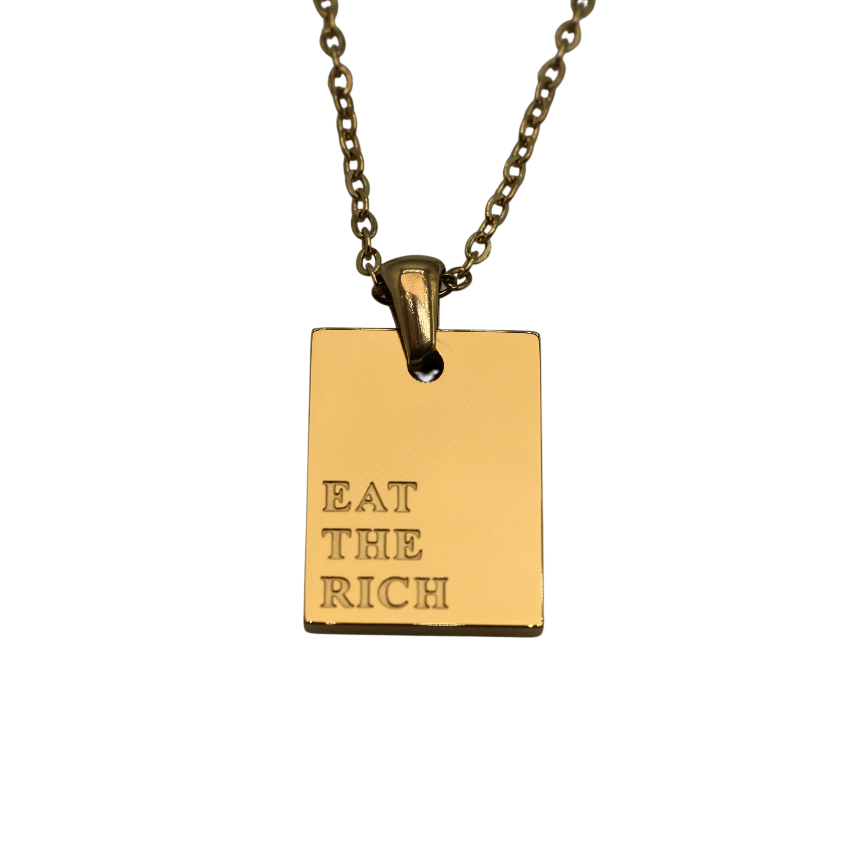 Eat the Rich Necklace