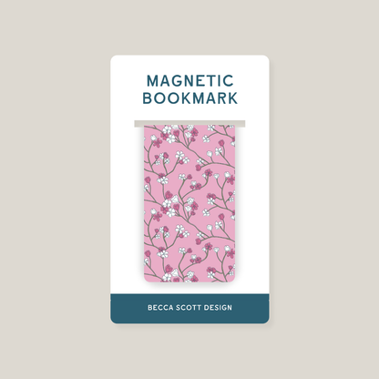 Garden Blooms Magnetic Bookmark