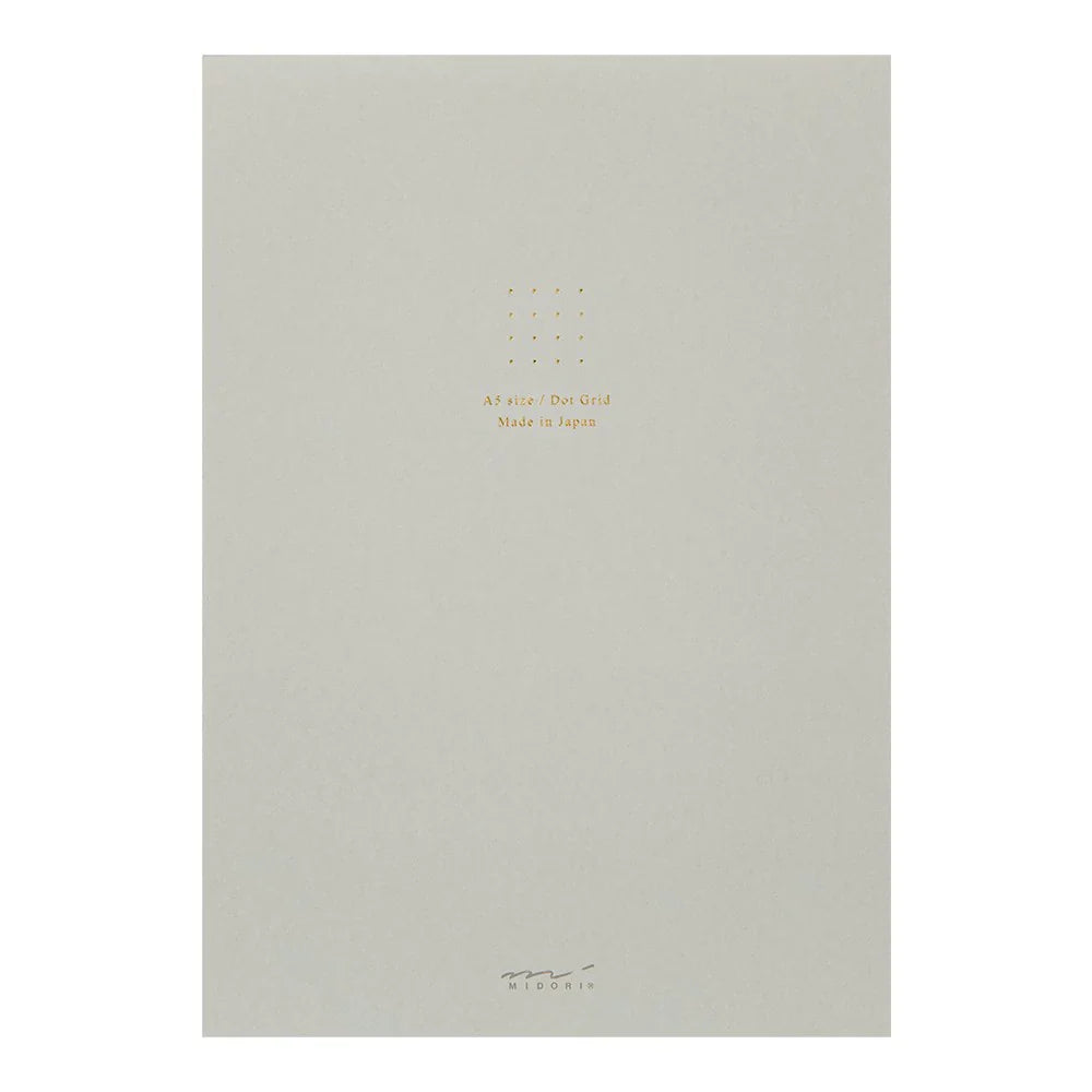 Midori A5 Paper Pad Dot Grid, Multiple Colors