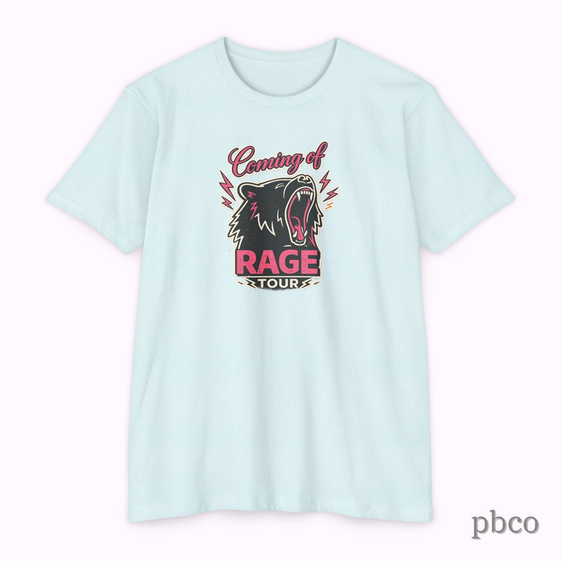 Rage Tour Graphic Unisex Tri-blend T‑Shirt