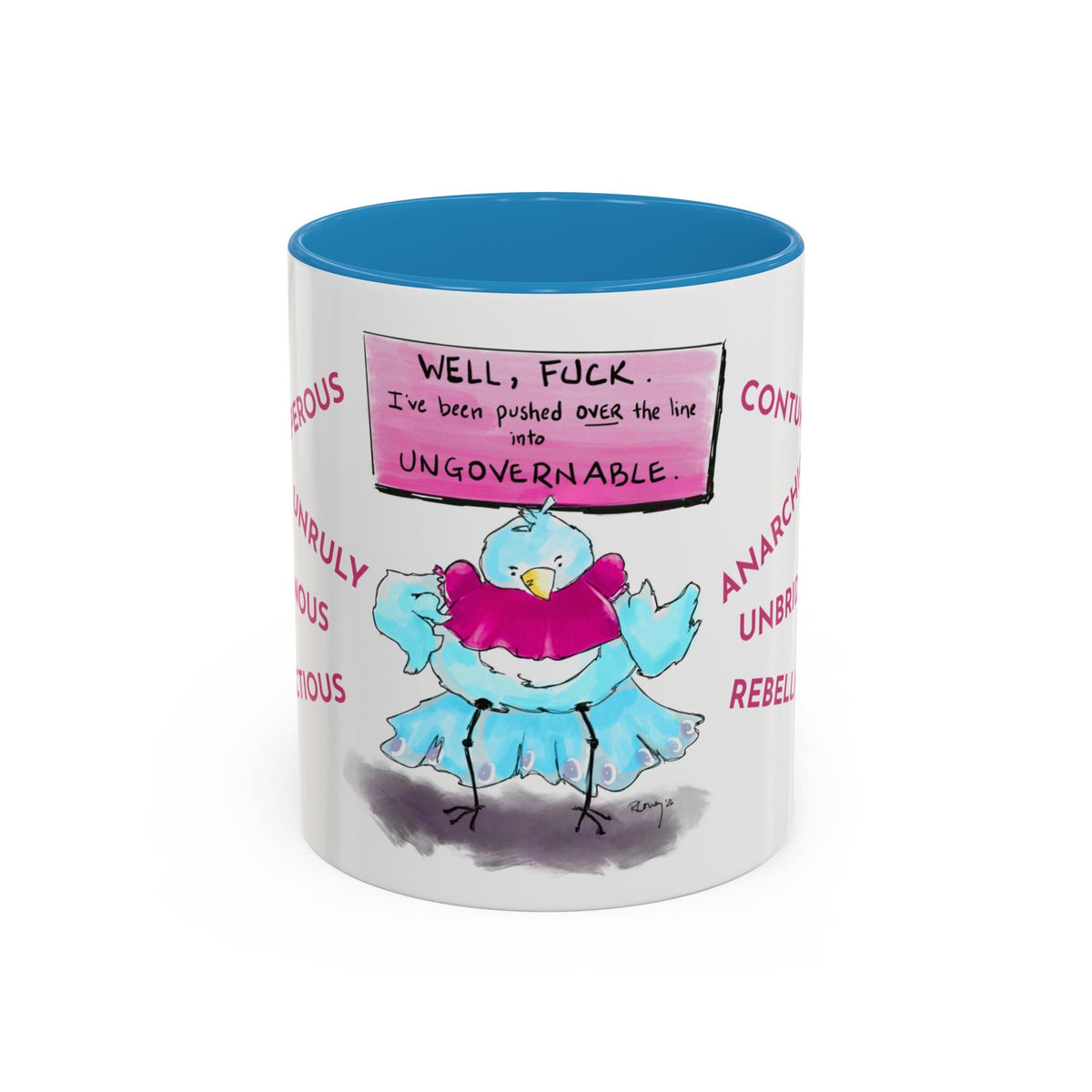 Contumacious Bird Coffee Mug — UNGOVERNABLE