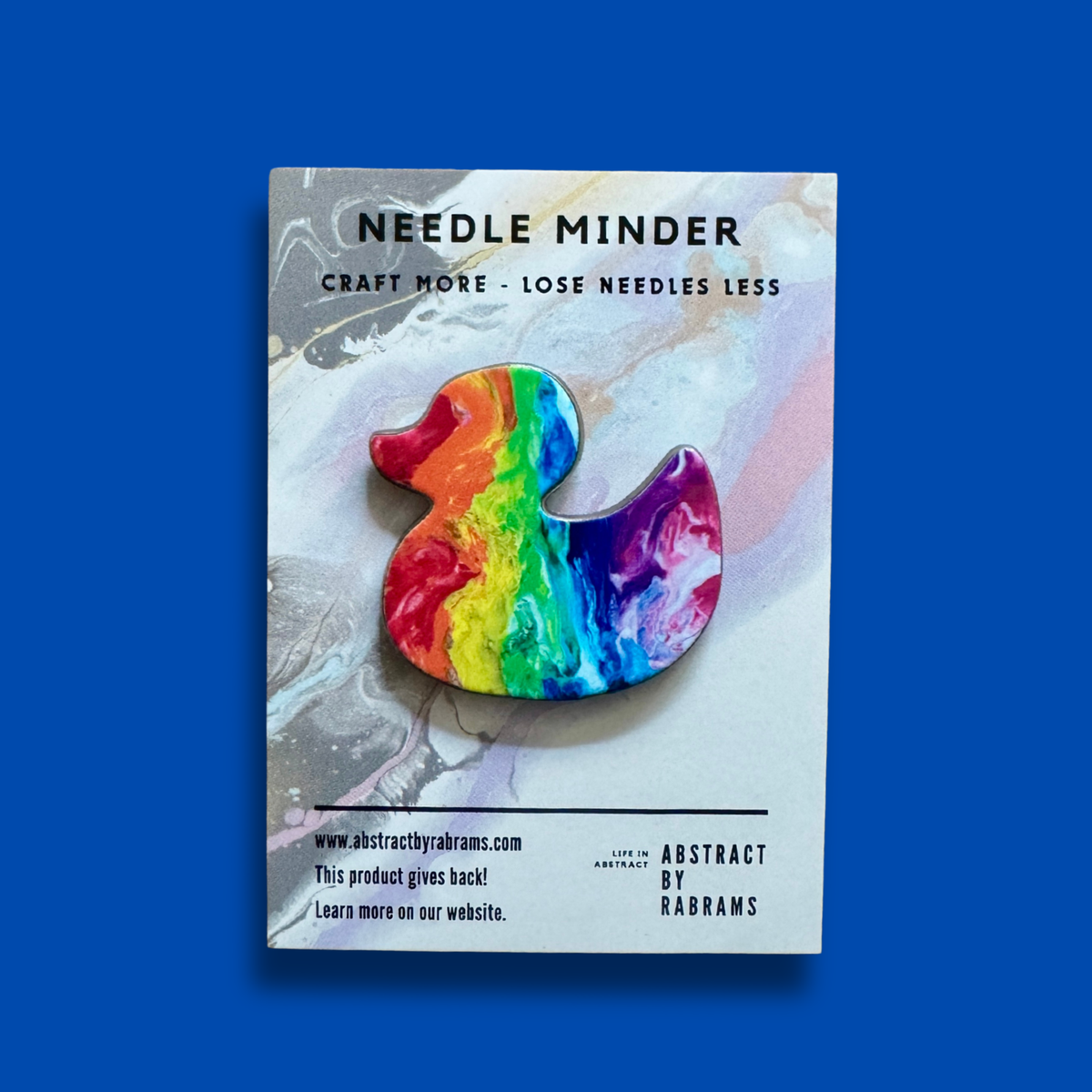 Rainbow Duck Needle Minder
