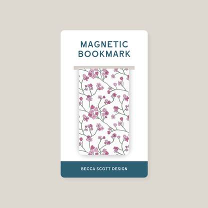 Garden Blooms Magnetic Bookmark