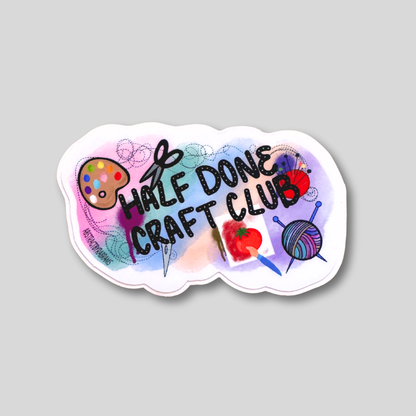 Sticker with &