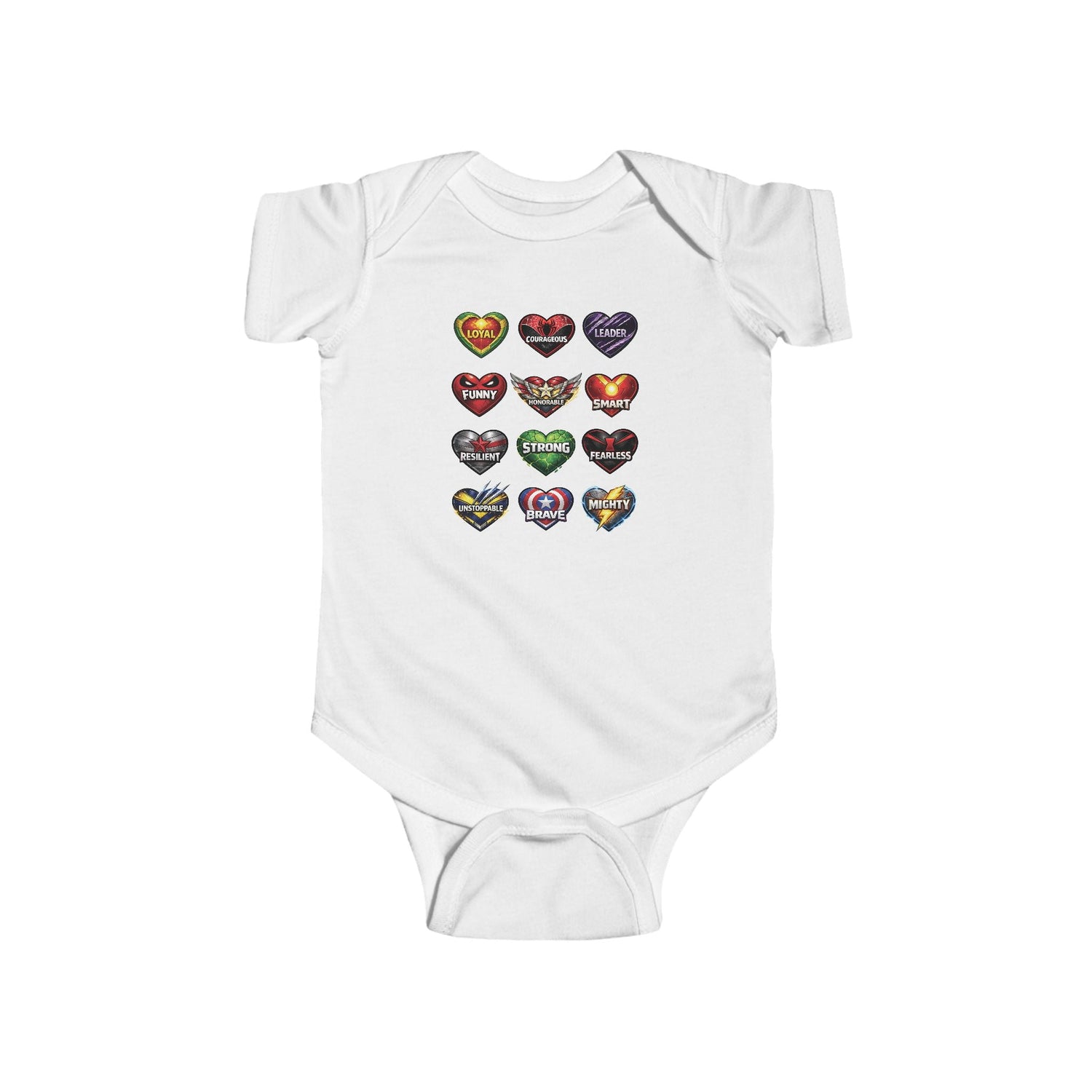 Superhero Love Infant Bodysuit
