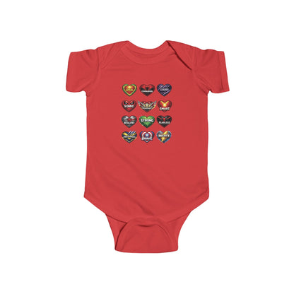 Superhero Love Infant Bodysuit