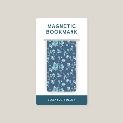 Garden Blooms Magnetic Bookmark