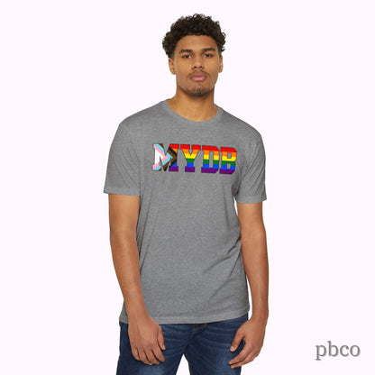 MYDB T-Shirt | Mind Your Damn Business | Progress Pride