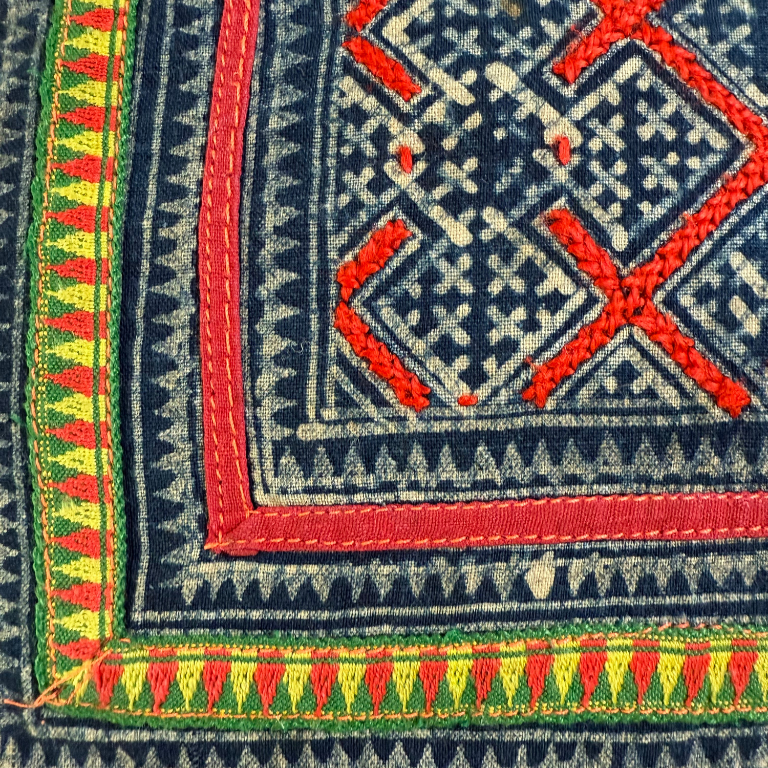 Hmong &amp; Hemp Throw Pillow Cover
