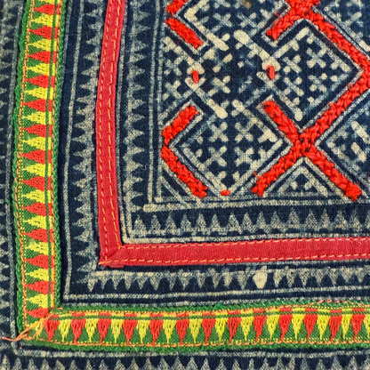 Hmong &amp; Hemp Throw Pillow Cover