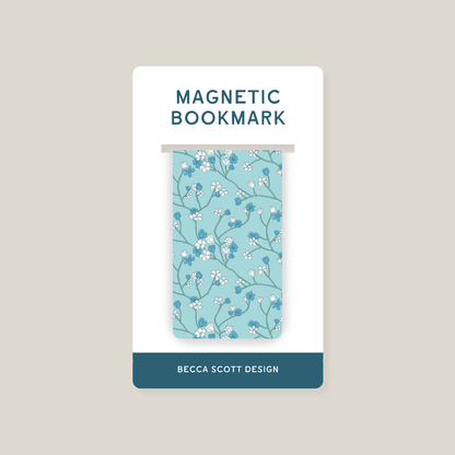 Garden Blooms Magnetic Bookmark
