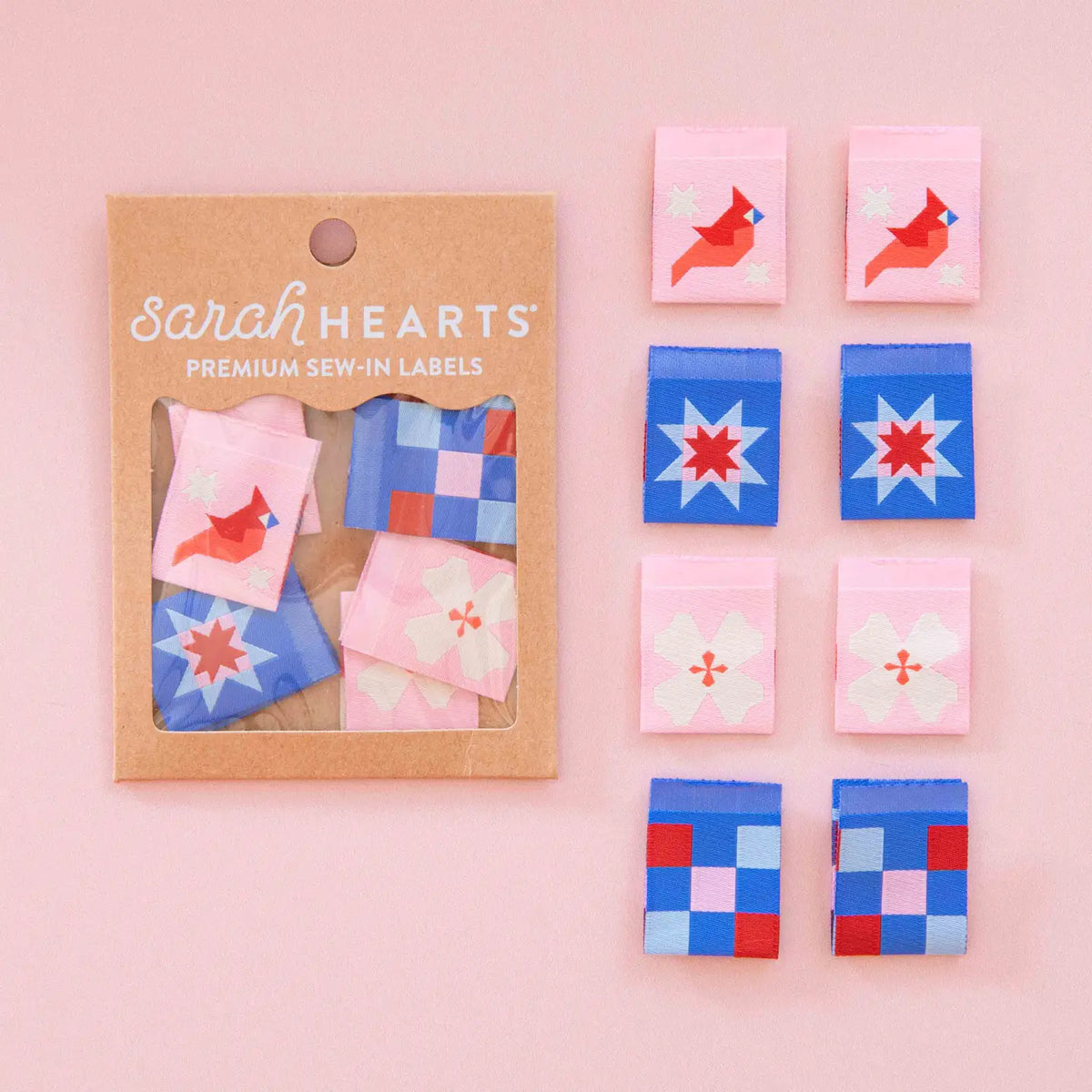 Raleigh Themed Sewing Labels *QuiltCon Exclusive*