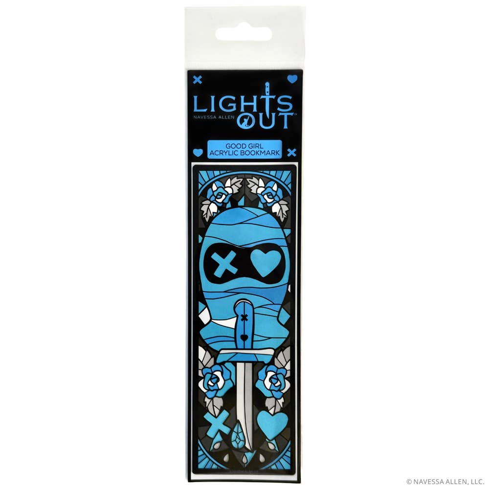 Official Lights Out Good Girl Acrylic Bookmark | Navessa Allen