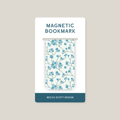 Garden Blooms Magnetic Bookmark