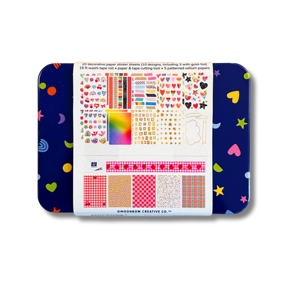 Junk Journal Keepsake Travel Tin Artfelt Joy Edition