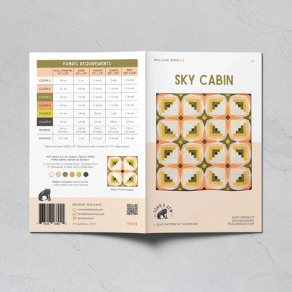 Sky Cabin - Paper Quilt Pattern