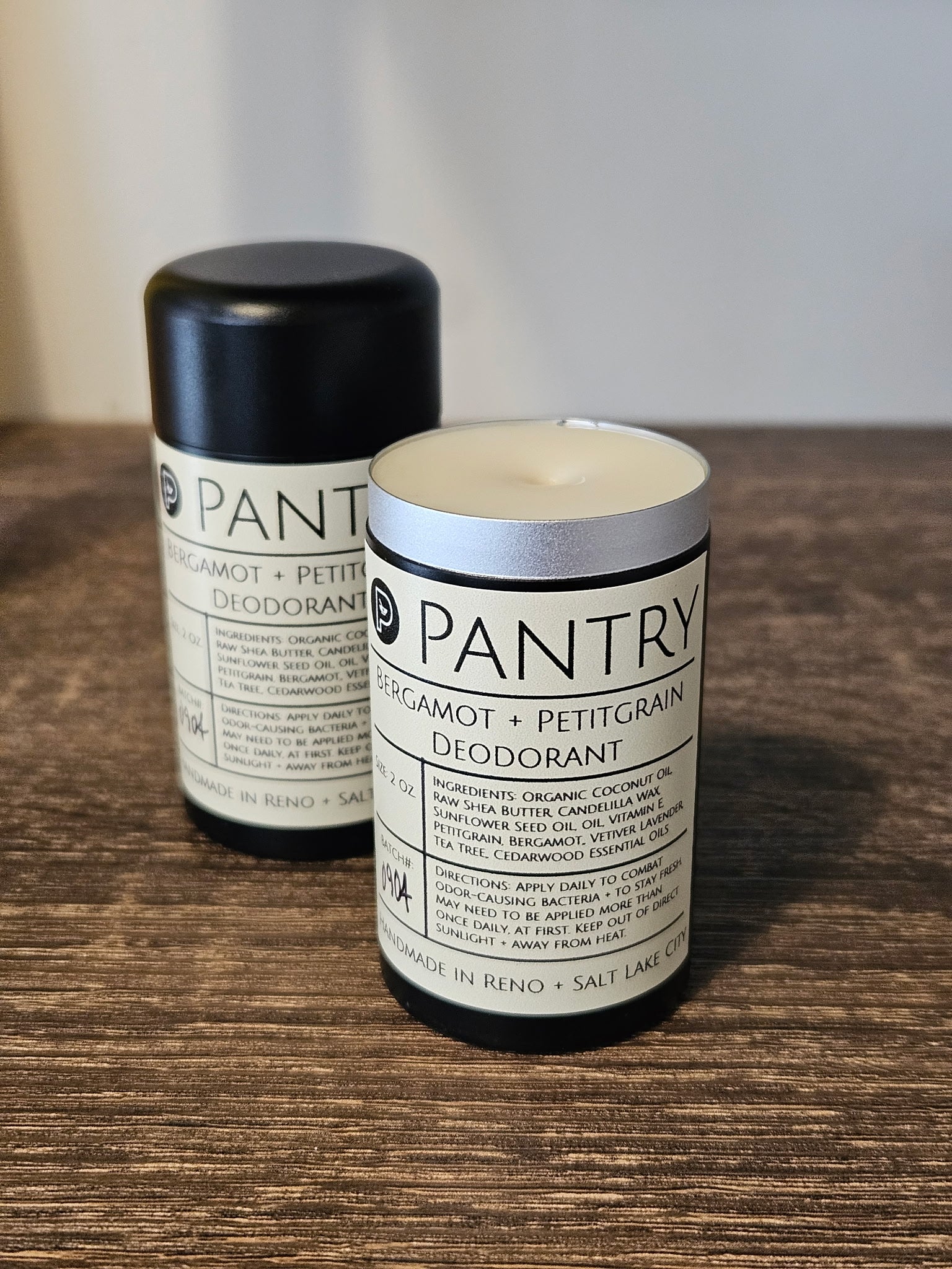 Elemental Vegan Deodorant: Petitgrain + Bergamot