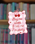Decorative sign with &