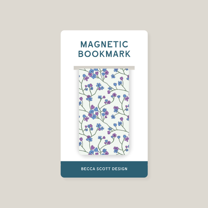 Garden Blooms Magnetic Bookmark