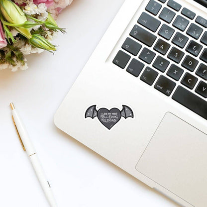 Tall Dark Illyrian Sticker | Romantasy Reader Vinyl Sticker