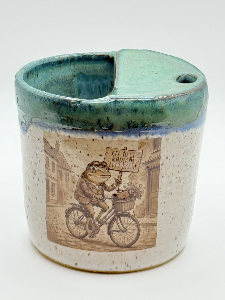 Radical Left Toad on Bike CUP