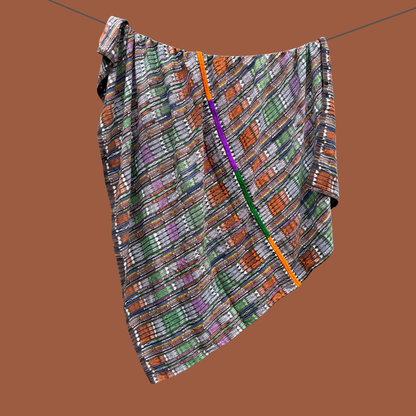 One-of-a-Kind Cotton Corte Blanket
