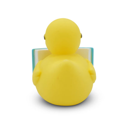 Building My Dream Library Rubber Duck | Book Lover Desk Decor