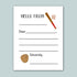 a baseball-themed letterhead with a baseball bat and ball, along with a blank space for a message.