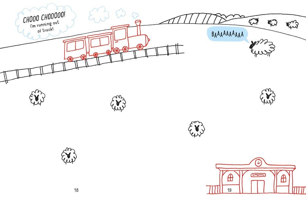Doodling Things That Go mini book