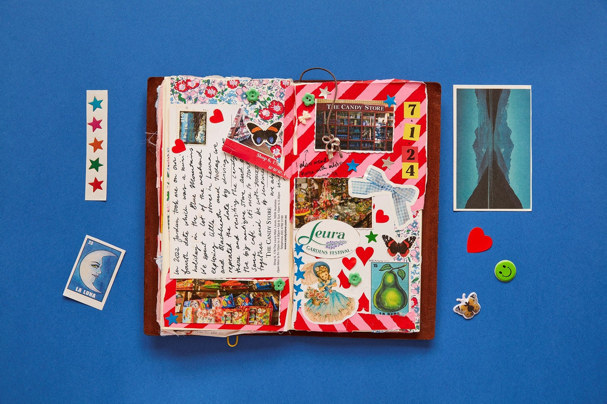 A Year of Junk Journaling