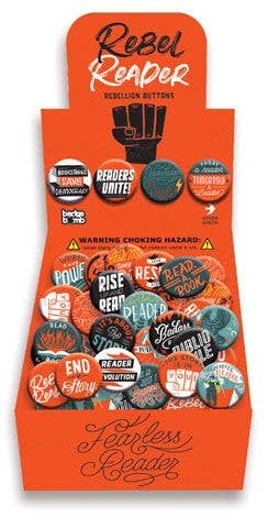 Rebel Readers Buttons