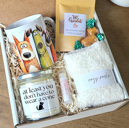 Funny Get Well Cozy Gift Box - At Least You Don&